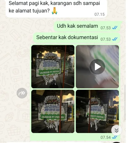 Pengiriman Papan Bunga Selamat San Antonio Pik 2