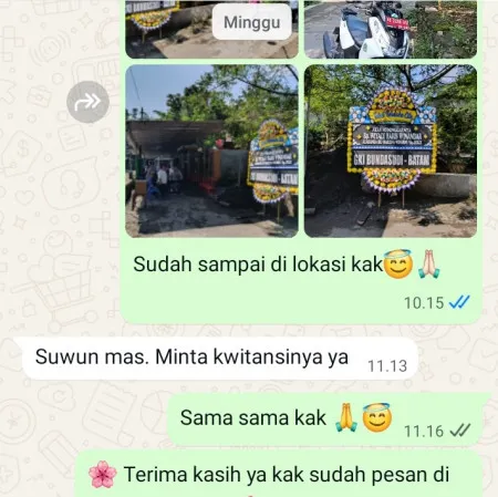 Pengiriman Papan Bunga Duka San Antonio Pik 2